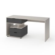 Шафа для зберігання речей Кашемір-Антрацит 700x350x2130 мм Metkas Home B006R ЛДСП, Колір: Кашемір | Антрацит, зображення 6