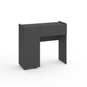 Полиця для книг Антрацит 600х200х200 мм Metkas Home B033 ЛДСП, Колір: Антрацит, зображення 7