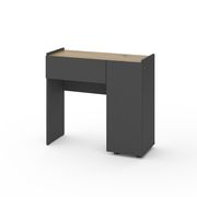 Тумба навісна для книг Антрацит 420х200х900 мм Metkas Home B030U ЛДСП, Колір: Антрацит, зображення 9