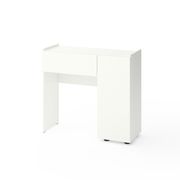 Трюмо у кімнату Білий сніг 900х350х820 мм Metkas Home B029R ЛДСП, Колір: Білий