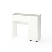 Трюмо для передпокою Білий сніг-Кашемір 900х350х820 мм Metkas Home B029R ЛДСП, Колір: Білий | Кашемір