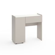 Пенал шафа Кашемір-Білий сніг 400×350×2130 мм Metkas Home B003U ЛДСП, Колір: Кашемір | Білий, зображення 8