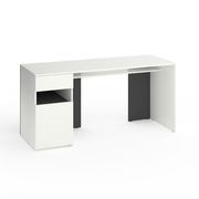 Полиця книжкова Білий сніг 600х200х200 мм Metkas Home B033 ЛДСП, Колір: Білий, зображення 6