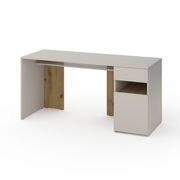 Шафа з полицями Кашемір-Дуб Артизан 700x350x2130 мм Metkas Home B006L ЛДСП, Колір: Кашемір | Дуб артизан, зображення 6