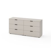 Трюмо в гардеробну Кашемір 900х350х820 мм Metkas Home B029R ЛДСП, Колір: Кашемір, зображення 7