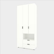 Комод в кімнату Білий сніг 1000х420х900 мм Metkas Home А027 ЛДСП, Колір: Білий, зображення 13