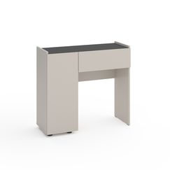 Трюмо в спальню Кашемір-Антрацит 900х350х820 мм Metkas Home B029L ЛДСП, Колір: Кашемір | Антрацит