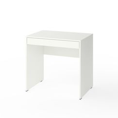 Стіл у кімнату Білий сніг 800х550х760 мм Metkas Home B012 ЛДСП, Колір: Білий