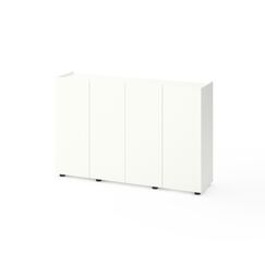 Комод для білизни Білий сніг 1400x350x920 мм, Колір: Білий
