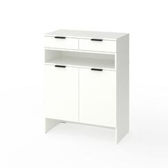 Тумба у вітальню Білий сніг 800x420x1030 мм, Колір: Білий