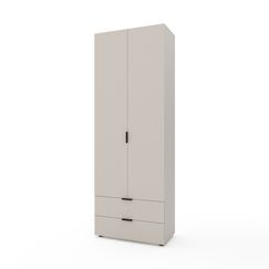 Шафа розпашна Кашемір 800х420х2300 Metkas Home A004 ЛДСП