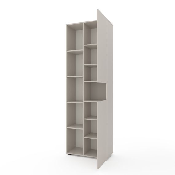 Шафа для спальні Кашемір 700x350x2130 мм Metkas Home B006L ЛДСП, Колір: Кашемір, зображення 2