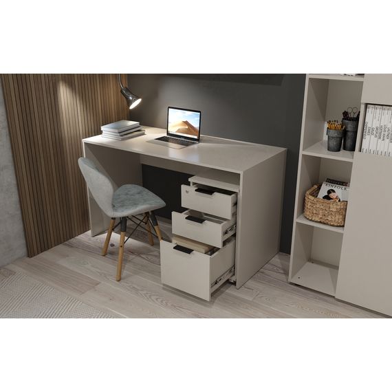 Стіл у кімнату Антрацит 1500x600x760 мм Metkas Home В009 ЛДСП, Колір: Антрацит, зображення 3