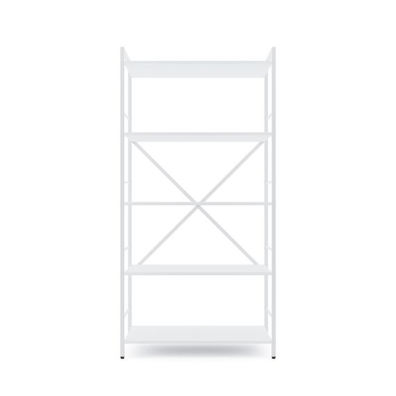 Стелаж для фіалок  Білий сніг 1600х800х400мм Metkas Home 5 полиць ЛДСП, Колір: Білий