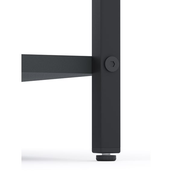 Стелаж в гараж Антрацит 1600х800х400мм Metkas Home 5 полиць ЛДСП, Колір: Антрацит, зображення 7