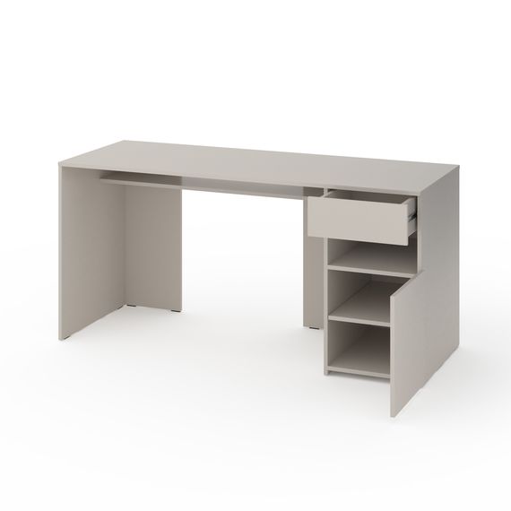 Стіл дитячий Кашемір 1600х600х760 мм Metkas Home В031R ЛДСП, Колір: Кашемір, зображення 2