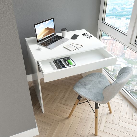 Стіл для школяра Антрацит 800х550х760 мм Metkas Home B012 ЛДСП, Колір: Антрацит, зображення 6