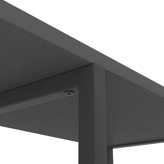 Стелаж на балкон Антрацит "Лофт Cascade" 1780х700х300мм Metkas Home 7 полиць ЛДСП, зображення 4