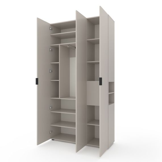 Шафа для дитячого одягу Кашемір 1200х420х2300 Metkas Home A015R ЛДСП, зображення 2